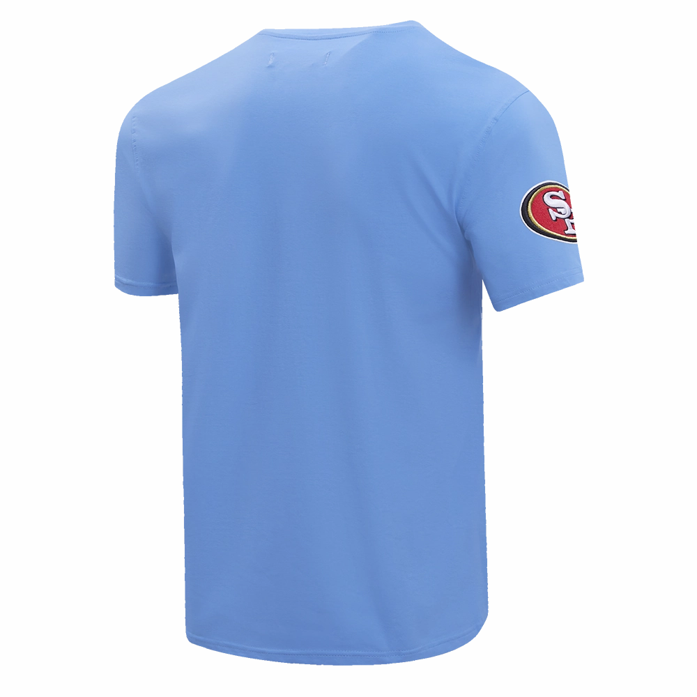 NFL SAN FRANCISCO 49ERS CLASSIC CHENILLE   TEE (UNIVERSITY BLUE)