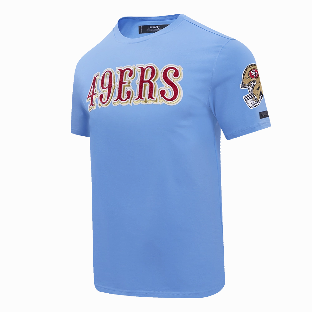 NFL SAN FRANCISCO 49ERS CLASSIC CHENILLE   TEE (UNIVERSITY BLUE)