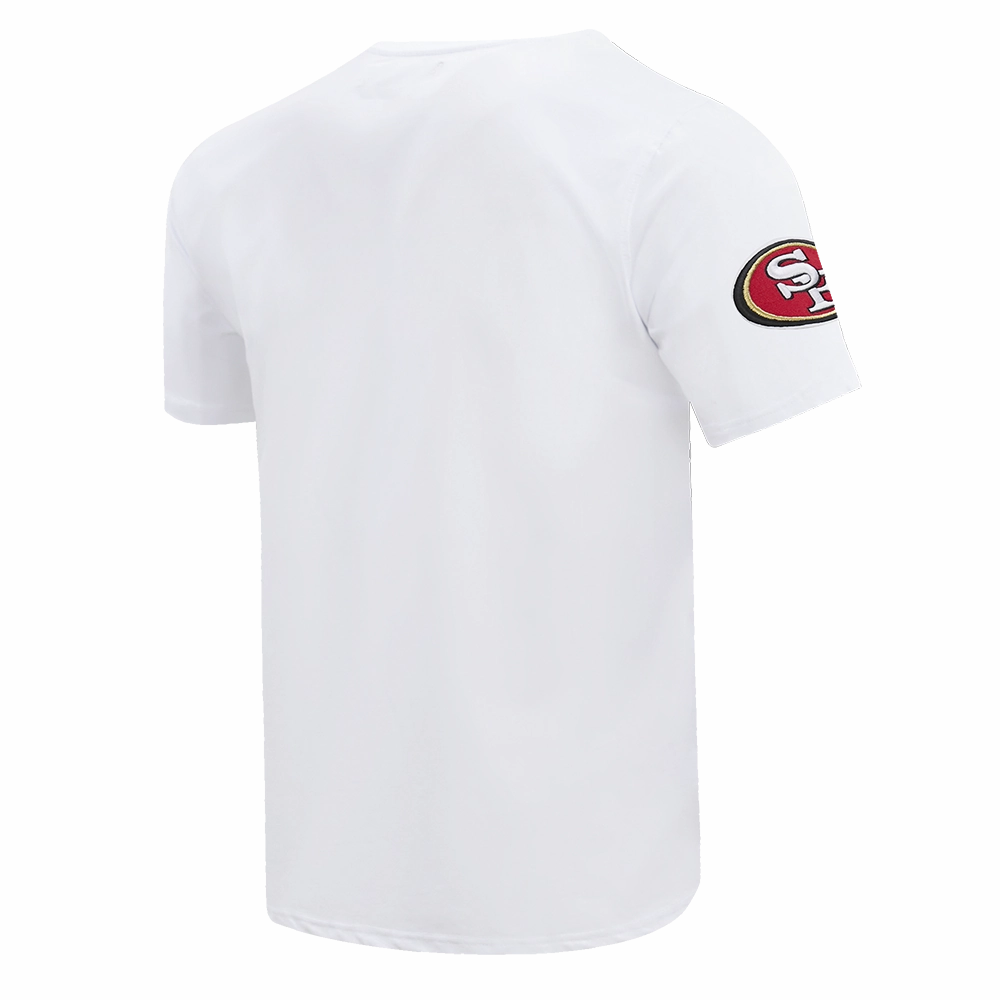 NFL SAN FRANCISCO 49ERS CLASSIC CHENILLE   TEE (WHITE)