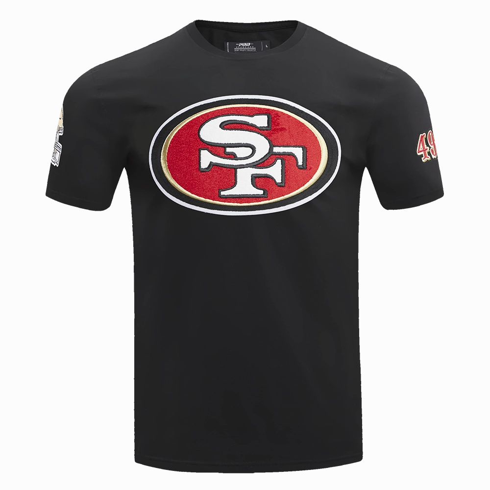 NFL SAN FRANCISCO 49ERS MASHUP MEN'S TEE (BLACK)