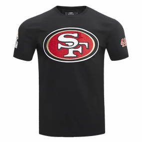 NFL SAN FRANCISCO 49ERS MASHUP MEN'S TEE (BLACK)
