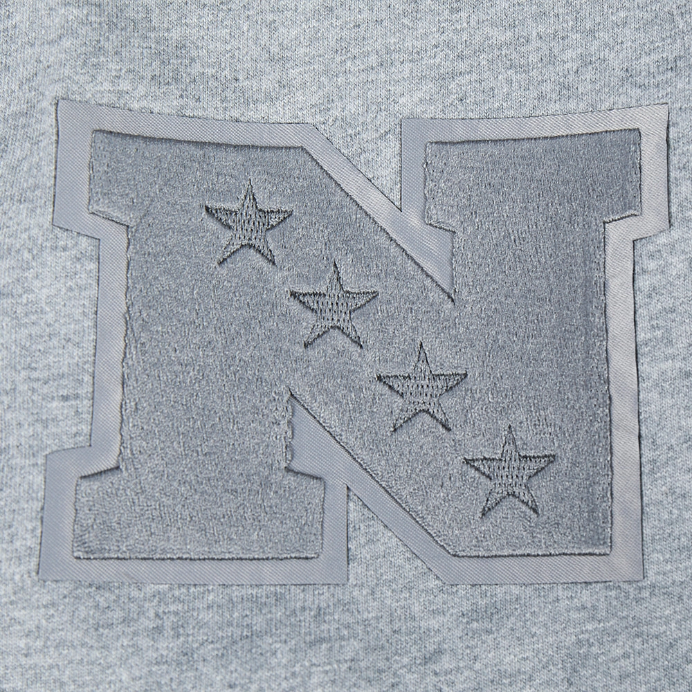 NFL SAN FRANCISCO 49ERS NEUTRAL MEN'S DROP SHOULDER TEE (DARK HEATHER GRAY)