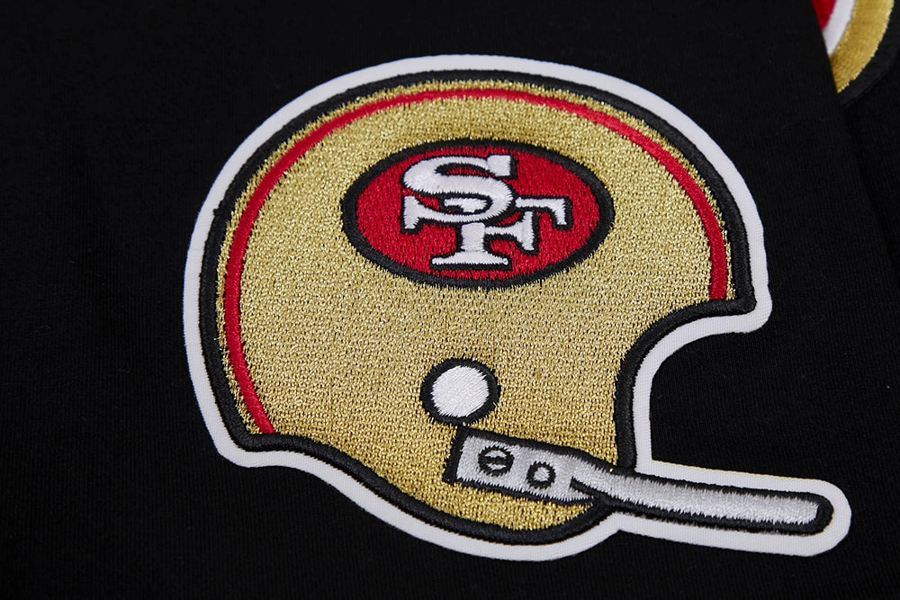 NFL SAN FRANCISCO 49ERS RETRO CLASSIC MEN'S TEE (BLACK/RED)