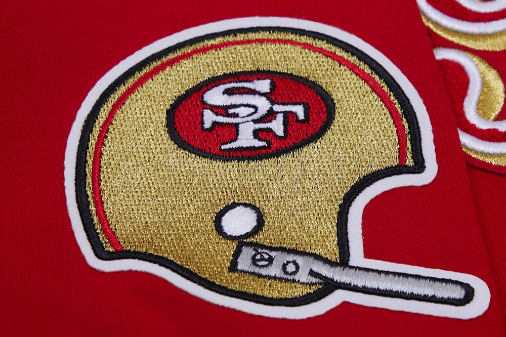 NFL SAN FRANCISCO 49ERS RETRO CLASSIC MEN'S TEE (RED/BLACK)