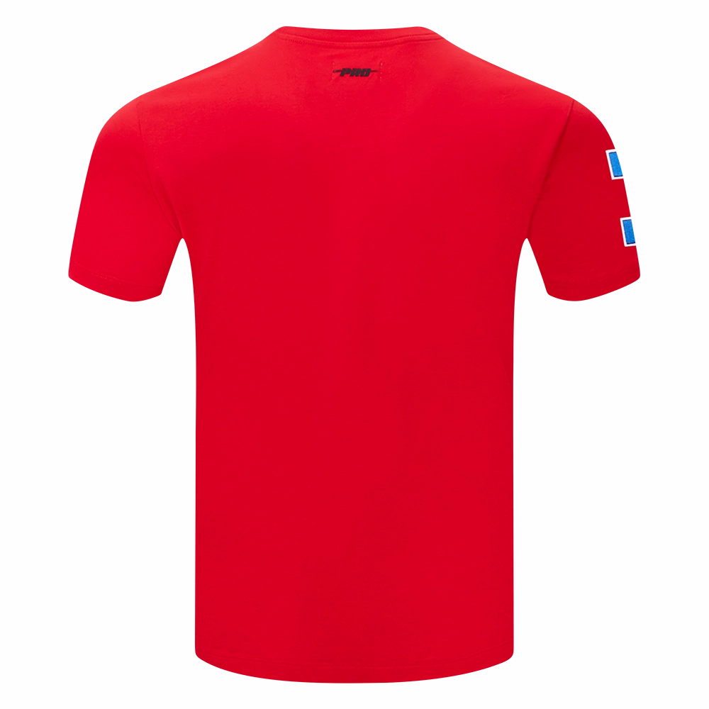 NFL SAN FRANCISCO 49ERS RETRO ELEVATION MEN'S SINGLE JERSEY TEE (RED)