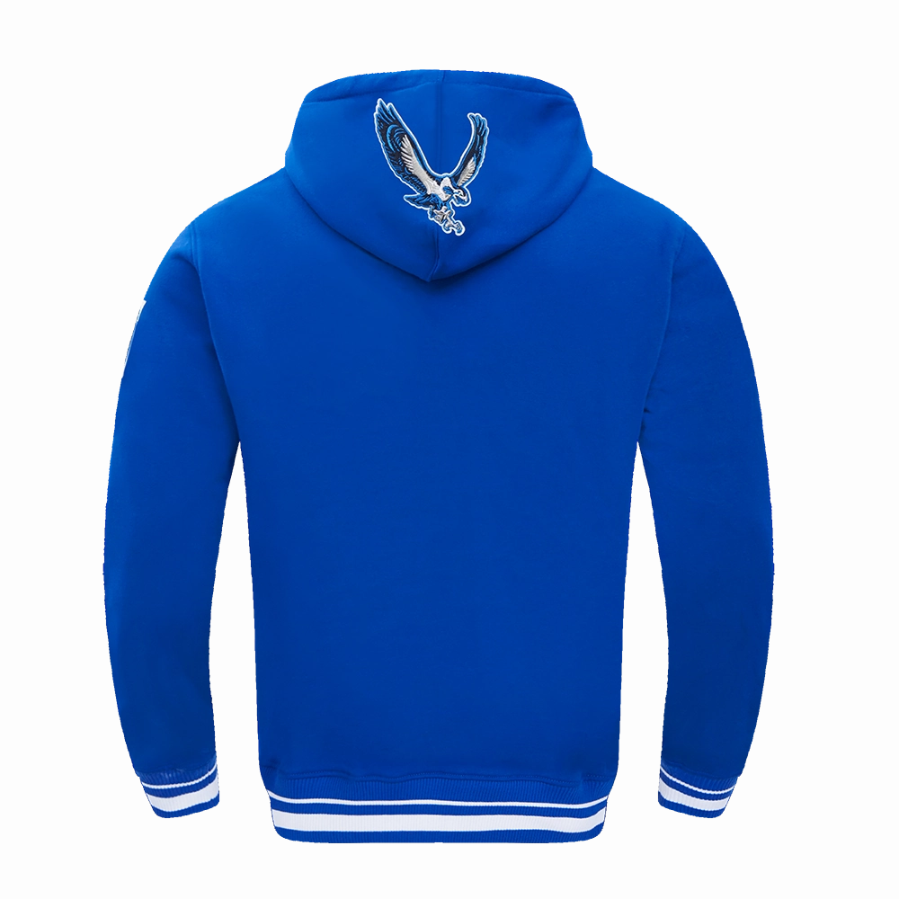 NFL SEATTLE SEAHAWKS RETRO CLASSIC MEN'S PULLOVER HOODIE (ROYAL BLUE)