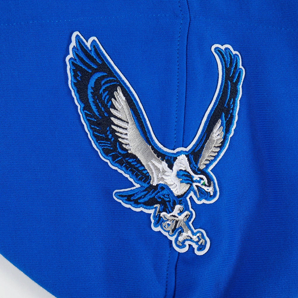 NFL SEATTLE SEAHAWKS RETRO CLASSIC MEN'S PULLOVER HOODIE (ROYAL BLUE)