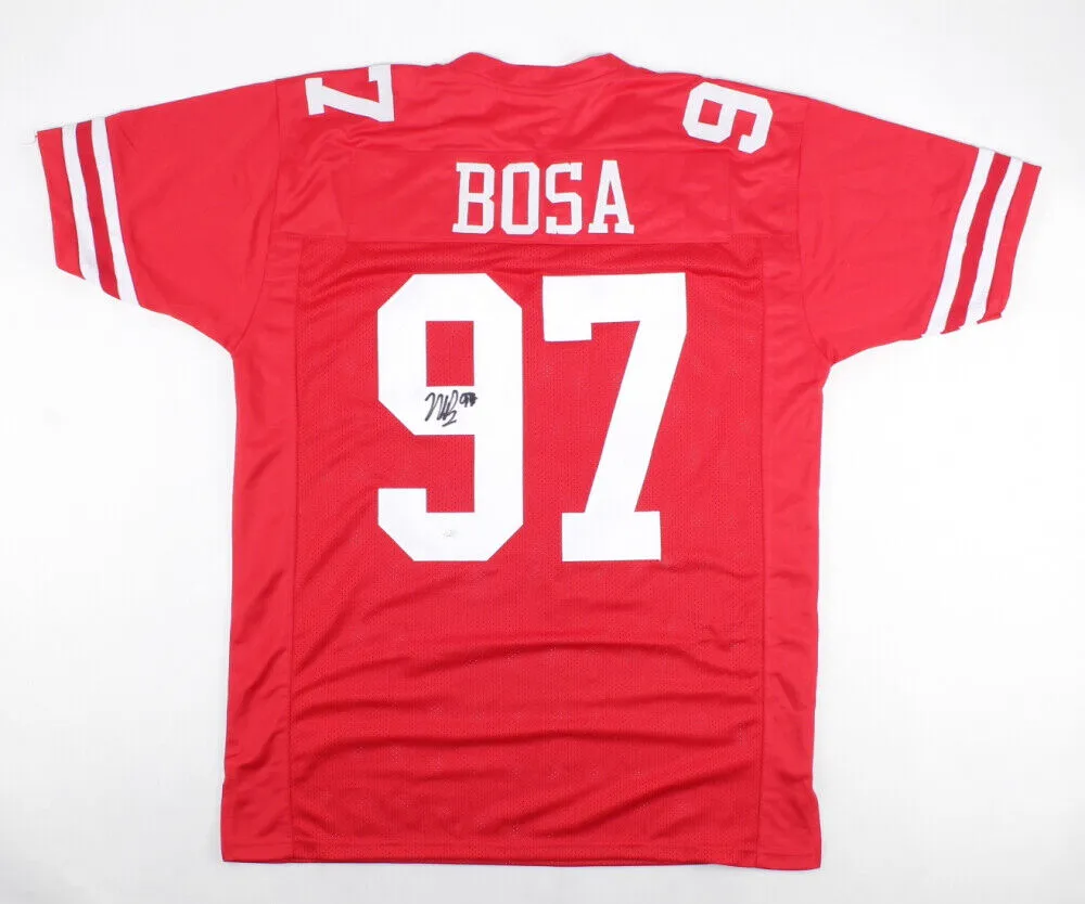 Nick Bosa Signed San Francisco 49ers Jersey (JSA Holo) 2019 S.F. 1st Rd Pick #2.