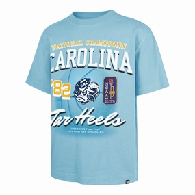 NORTH CAROLINA TAR HEELS UNC RAH RAH '47 FOUNDATION TEE