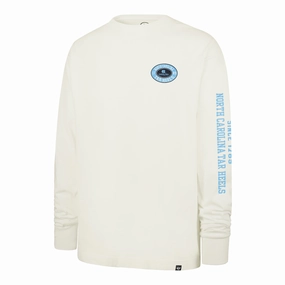 NORTH CAROLINA TAR HEELS UNC TIDE SWEEP MONTAUK '47 FOUNDATION LONG SLEEVE