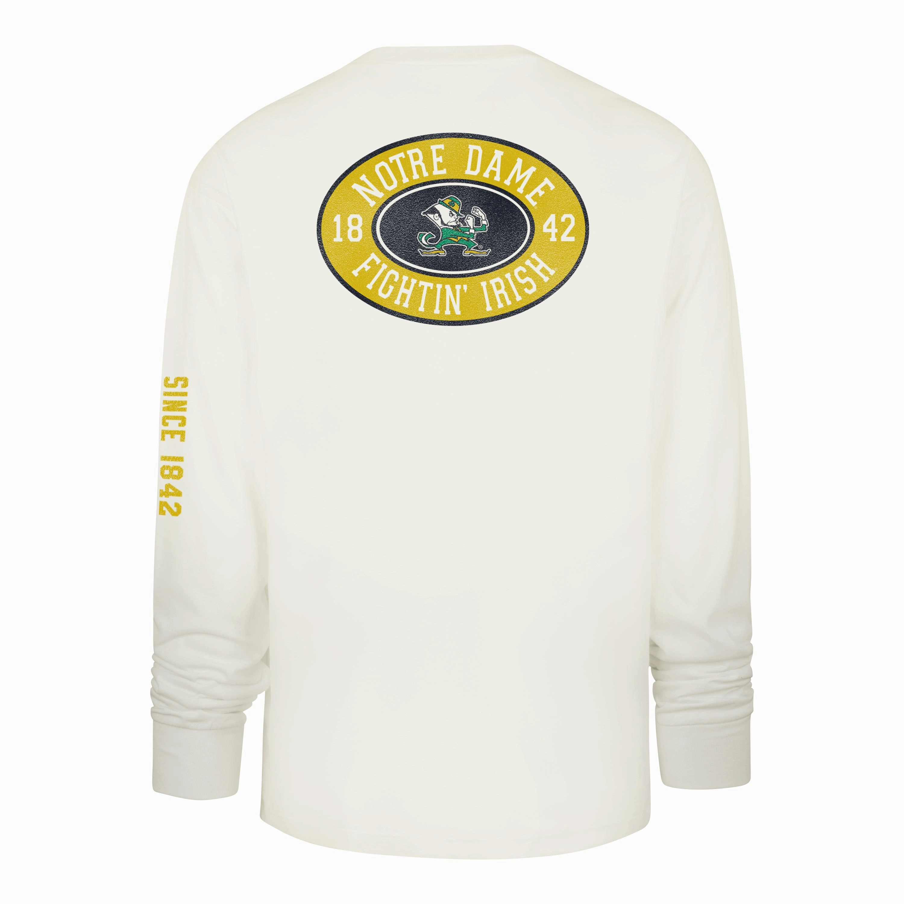 NOTRE DAME FIGHTING IRISH TIDE SWEEP MONTAUK '47 FOUNDATION LONG SLEEVE TEE