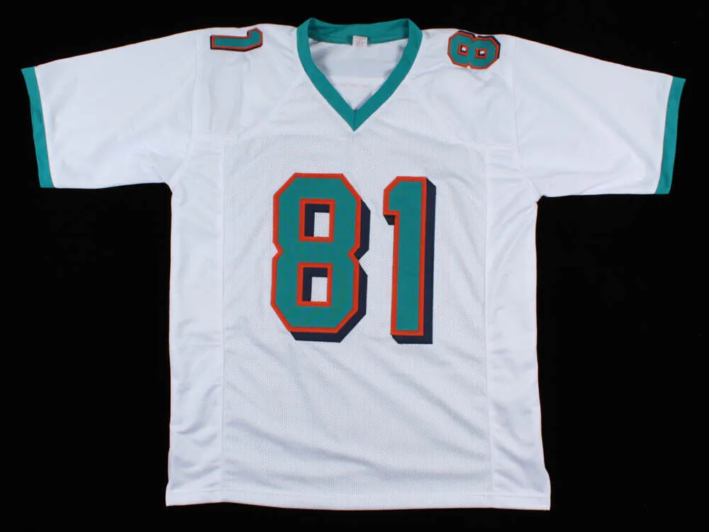O. J. McDuffie Signed Dolphins Jersey (JSA COA) Miami W.R (19932001) Penn State