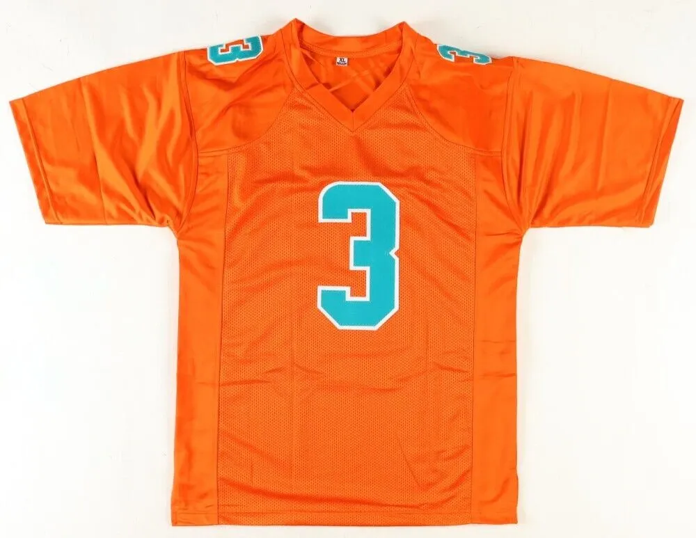 Odell Beckham Jr Signed Miami Dolphins Orange Jersey (Beckett) 3Pro Bowl W.R.