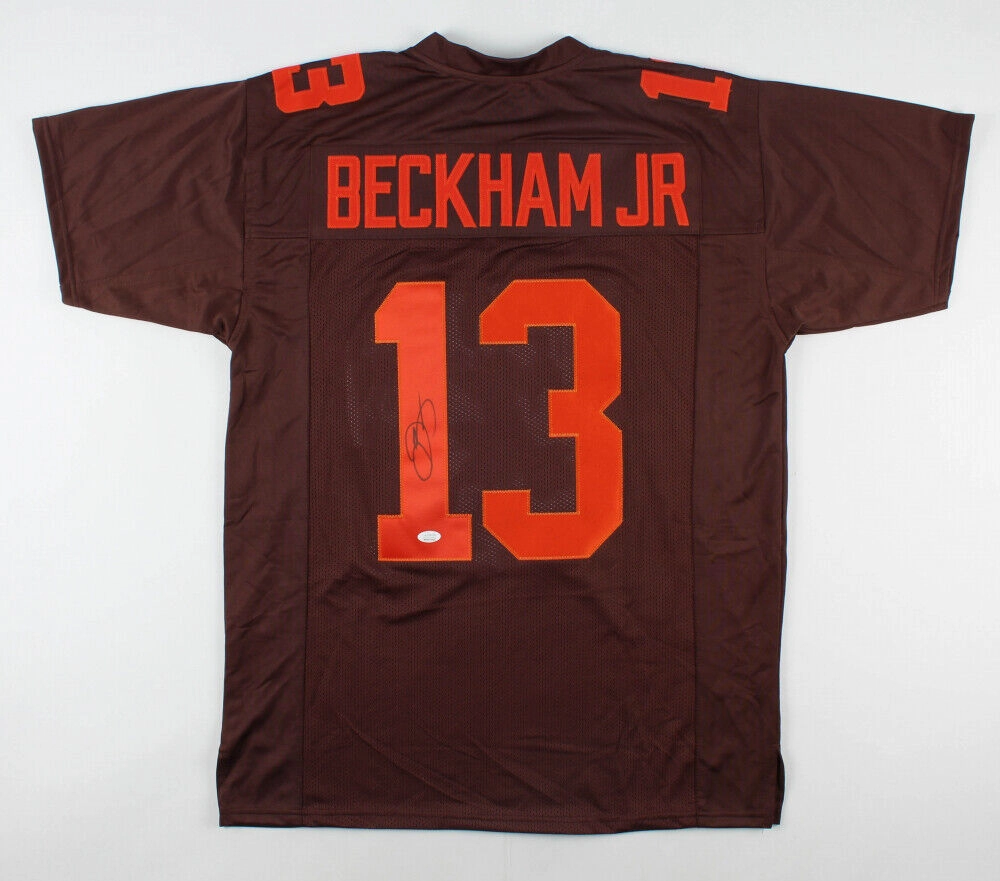 Odell Beckham Jr. Signed Cleveland Browns Jersey (JSA COA)  3Pro Bowl W.R.
