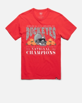 OHIO STATE BUCKEYES 2024 CFP NATIONAL CHAMPIONS '47 FRANKLIN TEE