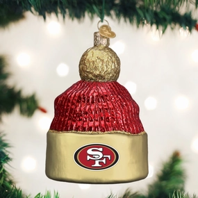 Old World Christmas - San Francisco 49ers Beanie Ornament
