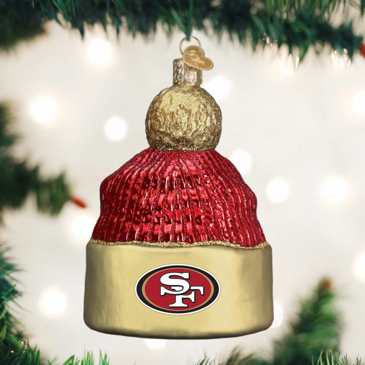 Old World Christmas - San Francisco 49ers Beanie Ornament