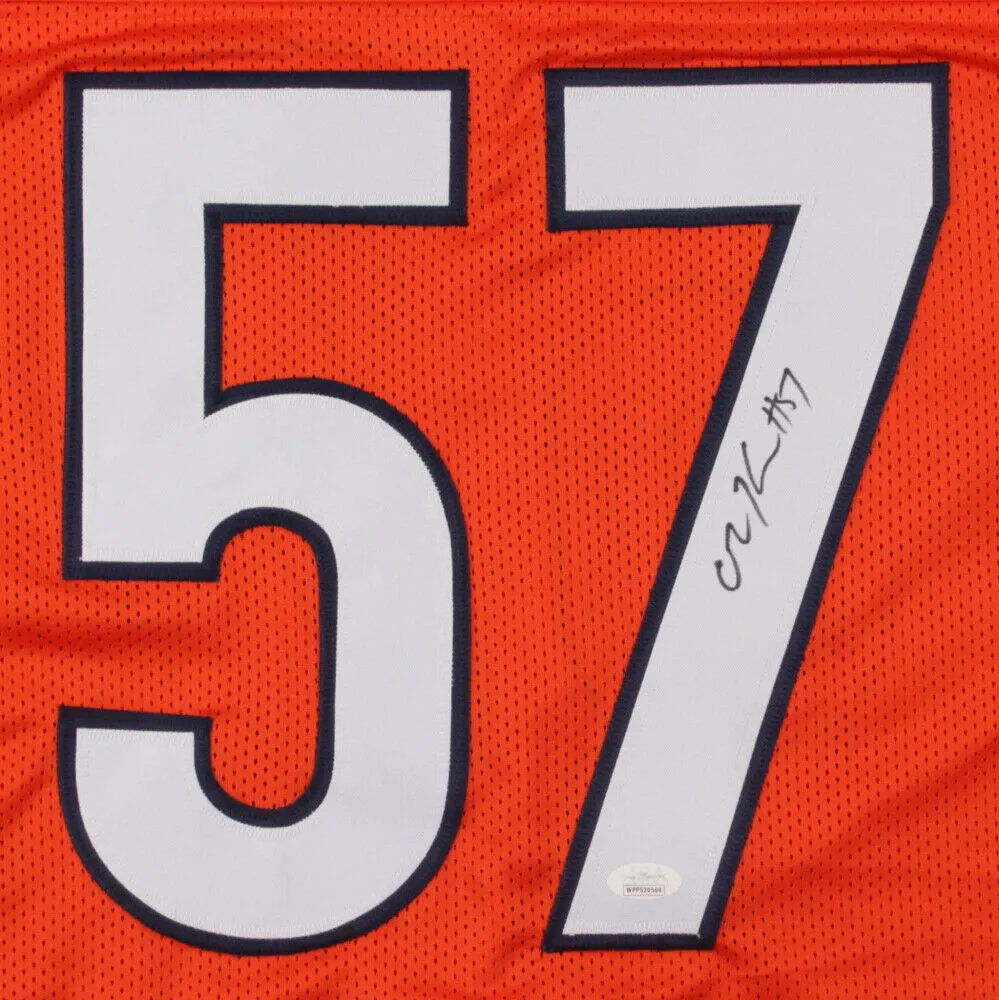 Olin Kreutz Signed Chicago Bears Jersey (JSA COA) 6Pro Bowl (20012006) Center