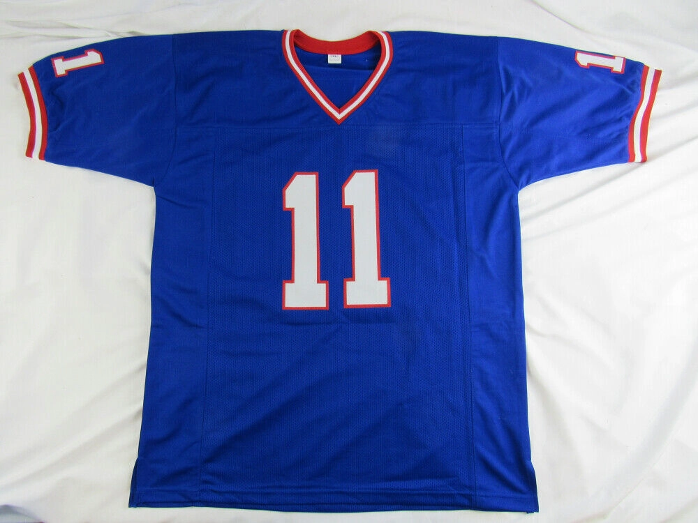 Phil Simms Signed New York Giants Jersey (JSA Hologram) 2Super Bowl Champion