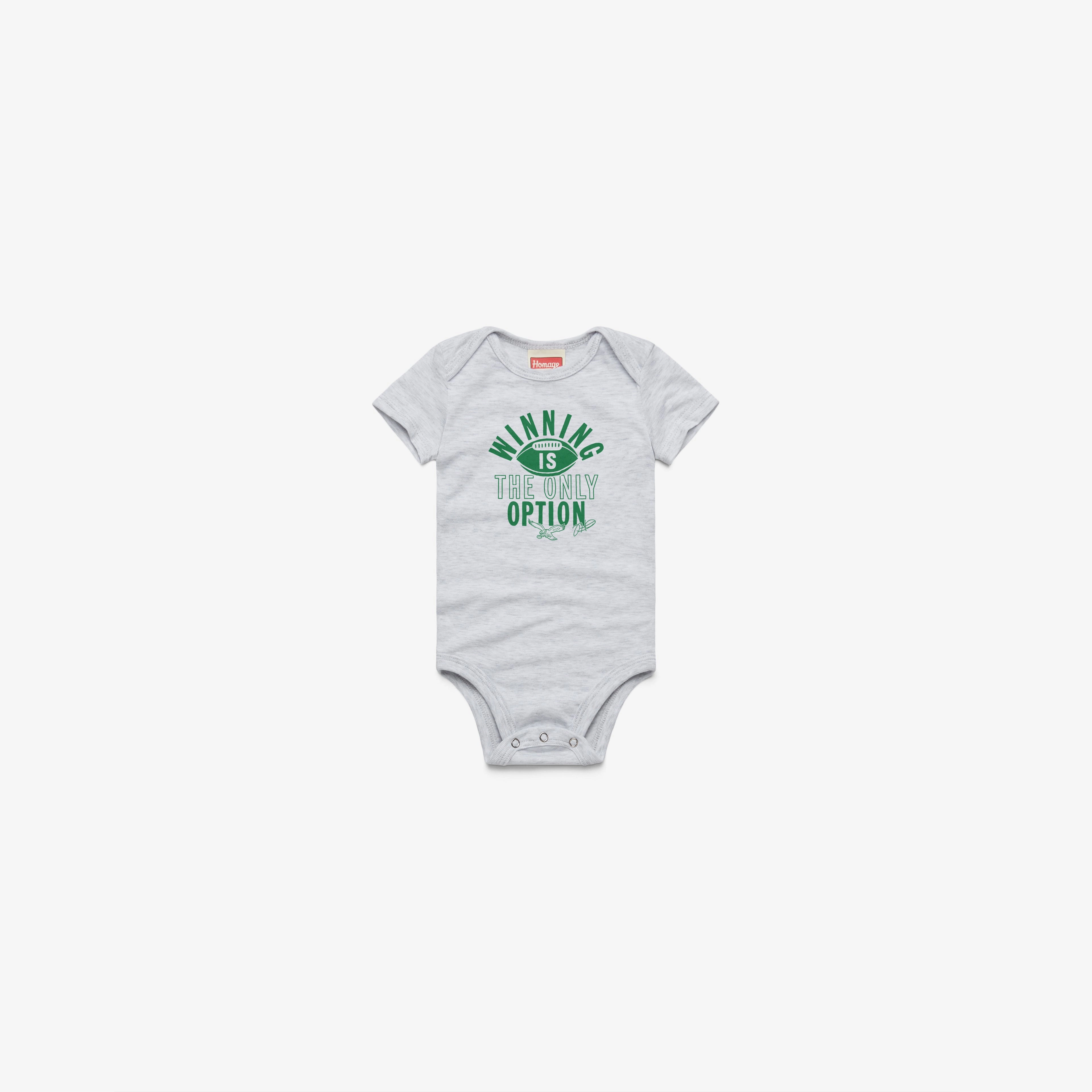 Philadelphia Eagles Jalen Hurts Winning Is The Only Option Baby One Piece