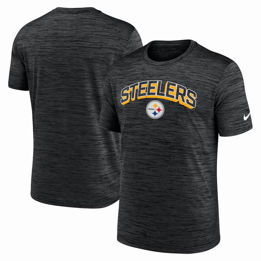 Pittsburgh Steelers NFL Nike Velocity Performance T-Shirt - Black
