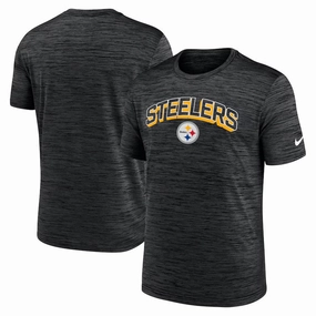 Pittsburgh Steelers NFL Nike Velocity Performance T-Shirt - Black
