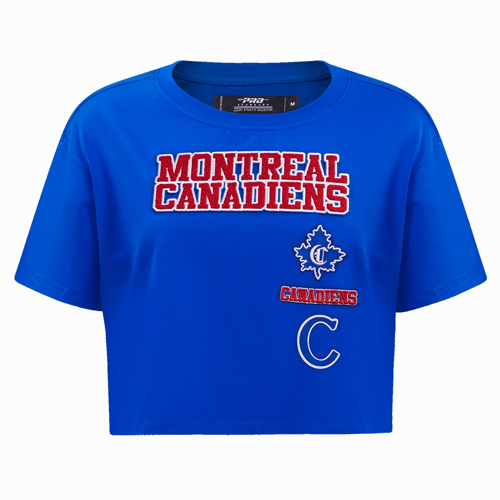 PLAYERA CROP NHL MONTREAL CANADIENS RETRO CLASSICS PARA MUJER