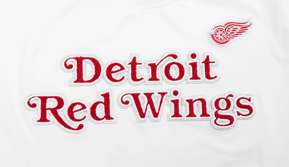 PLAYERA NHL DETROIT RED WINGS CLASSIC CHENILLE PARA MUJER