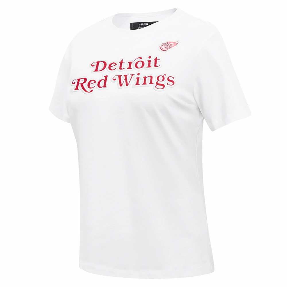 PLAYERA NHL DETROIT RED WINGS CLASSIC CHENILLE PARA MUJER