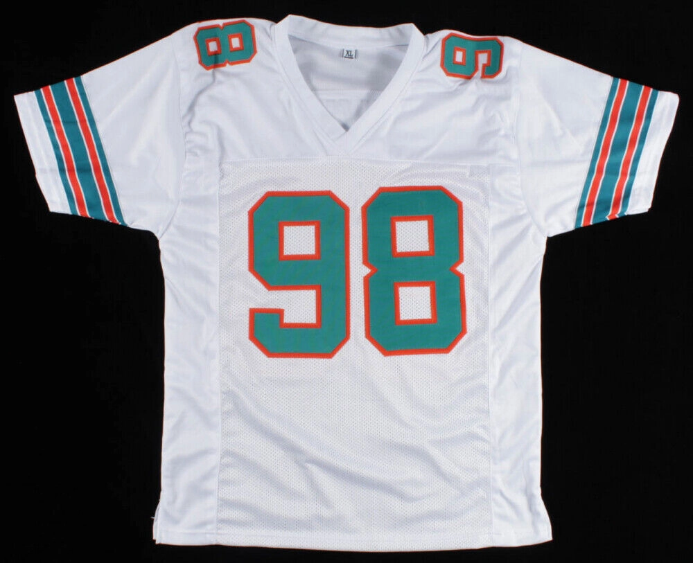 Raekwon Davis Signed Miami Dolphins Jersey (JSA COA) 2020 2nd Rd Pk Alabama D.T.