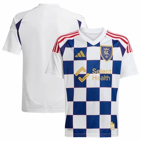 Real Salt Lake MLS adidas 2025 Grid City Replica Jersey - White