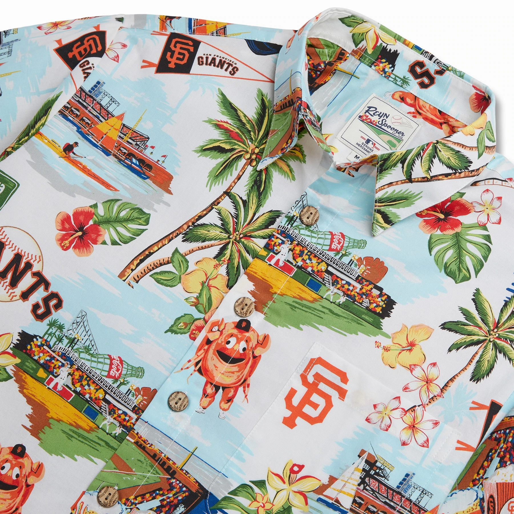 Reyn Spooner San Francisco Giants 2022 Camp Shirt