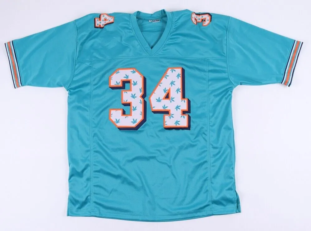Ricky Williams Signed Miami Dolphins Jersey (JSA COA) 2002 NFL Rushing Leader