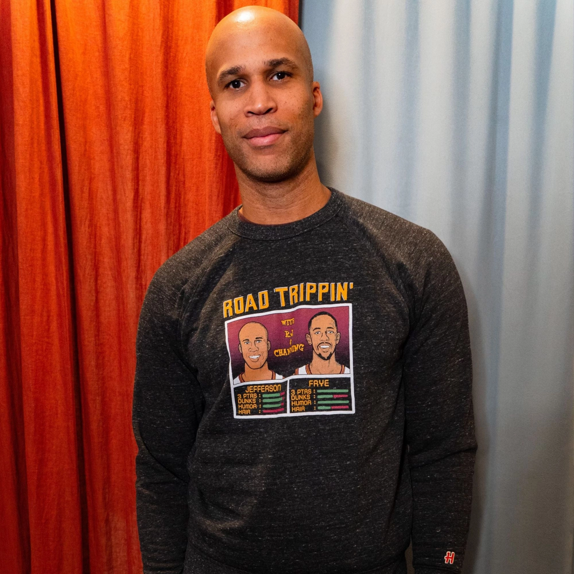 Road Trippin' Jam Jefferson And Frye Crewneck