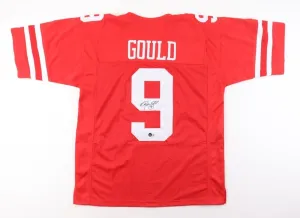 Robbie Gould Signed San Francisco 49ers Jersey (Beckett) 447 Career Field Goals