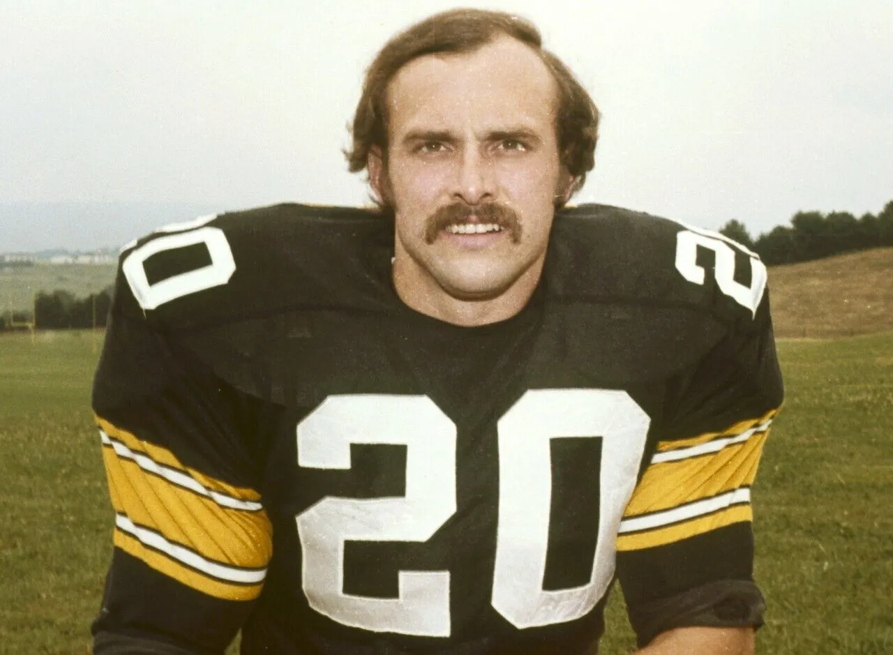 Rocky Bleier Signed Pittsburgh Steelers "4xSuper Bowl Champ" Jersey (JSA COA) RB