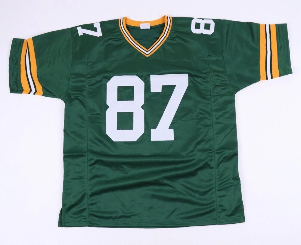 Romeo Doubs Signed Green Bay Packer Jersey (Beckett) 2022 4th Round Pck / Nevada