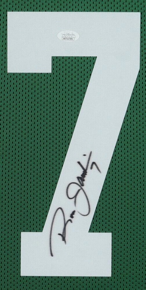 Ron Jaworski Signed Philadelphia Eagles 35x43 Framed Jersey (JSA) 1980 Pro Bowl