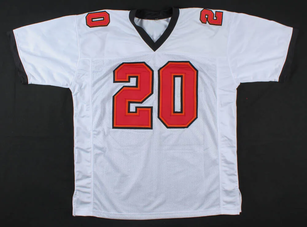 Ronde Barber Signed Tampa Bay Buccaneers Jersey (Radtke COA) Tiki's Twin Brother