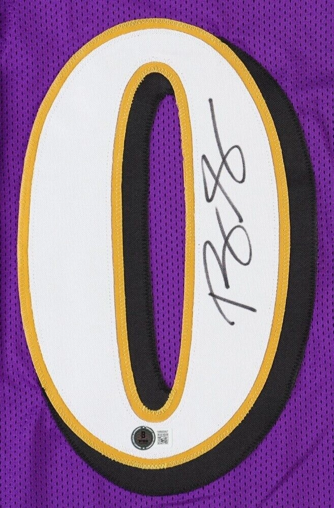 Roquan Smith Signed Baltimore Ravens Jersey (Beckett) His New Ravens Uniform #
