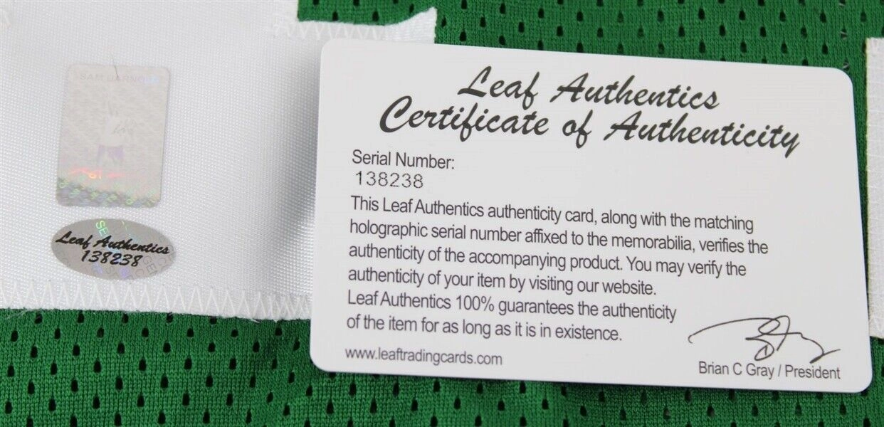 Sam Darnold Signed Jets Jersey (Leaf COA) New York #1 Pick 2018 NFL Draft USC QB