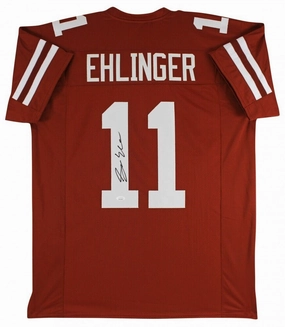Sam Ehlinger Signed Texas Longhorns Jersey (JSA COA) Indianapolis Colts #2 Q.B.