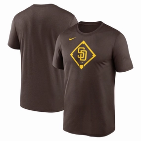 San Diego Padres MLB Nike Icon Legend Performance T-Shirt - Brown