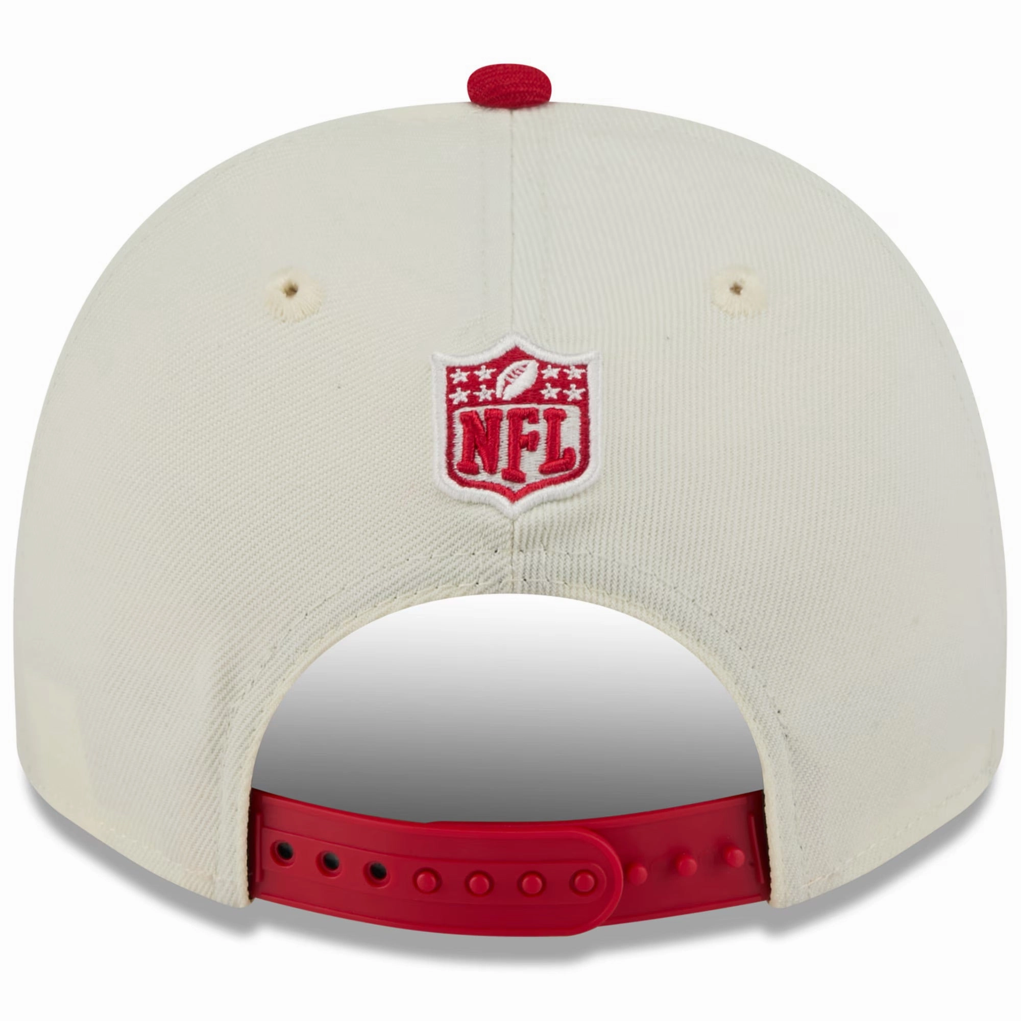 San Francisco 49ers New Era NFL 25 Draft Pre-Curved 9FIFTY A-Frame Snapback Hat - Chrome