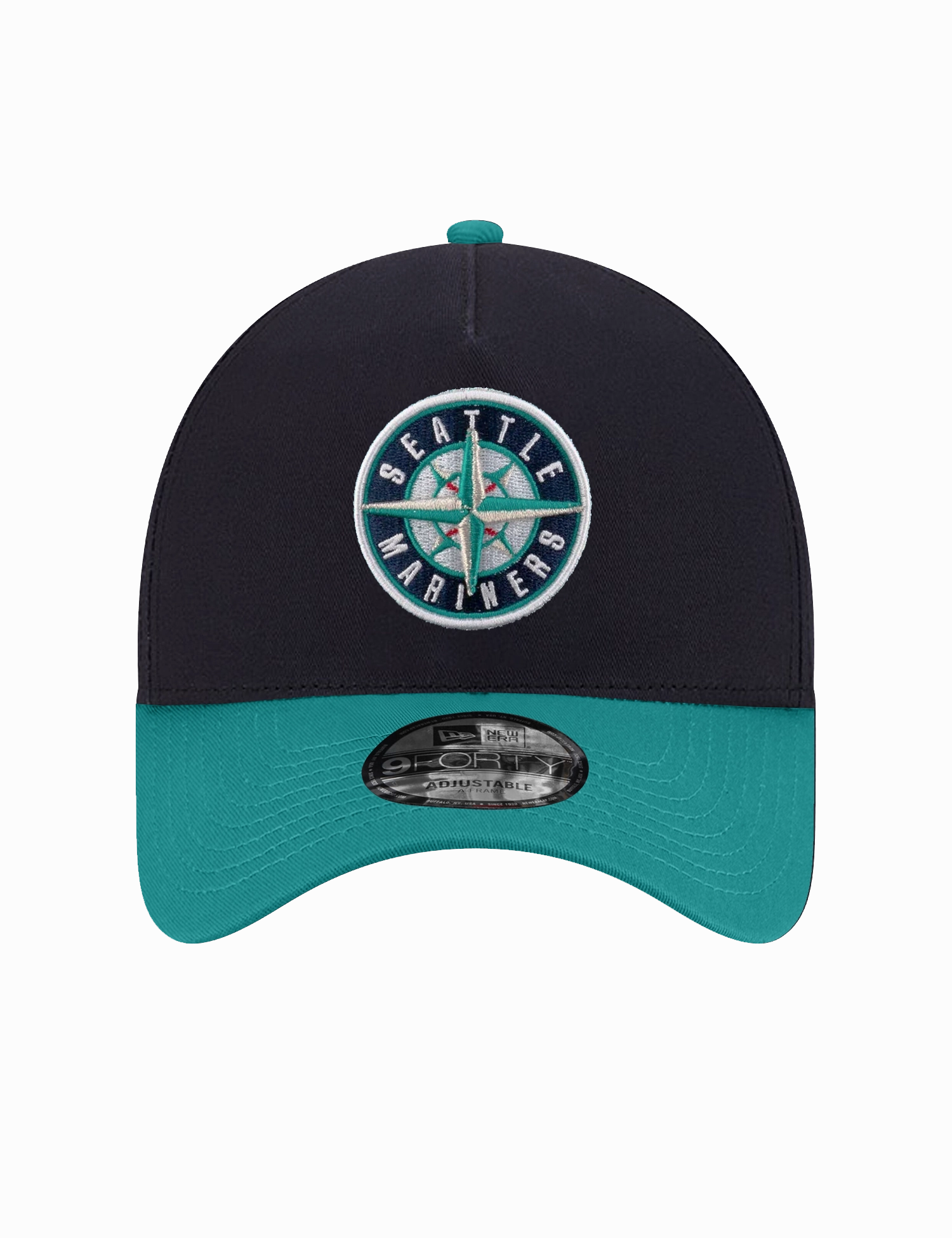 Seattle Mariners New Era MLB Team Alt 9FORTY A-Frame Snapback Hat - Navy