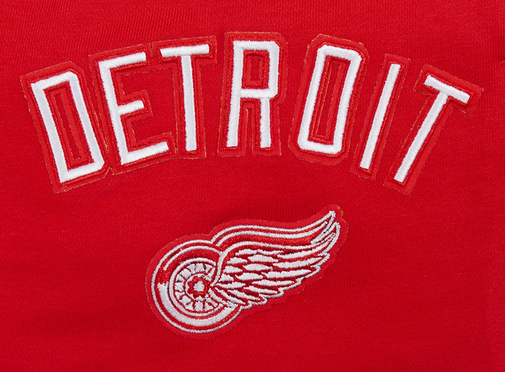 SHORTS DE ALGODN NHL DETROIT RED WINGS CLASSIC CHENILLE PARA MUJER