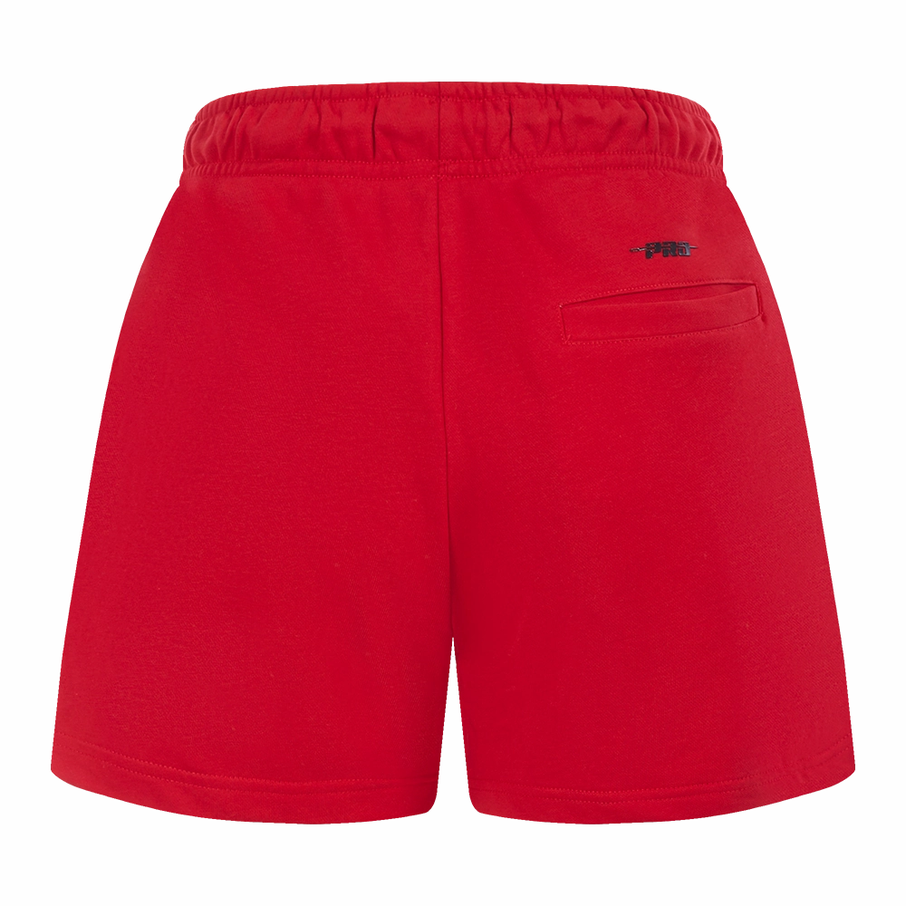 SHORTS DE ALGODN NHL DETROIT RED WINGS CLASSIC CHENILLE PARA MUJER