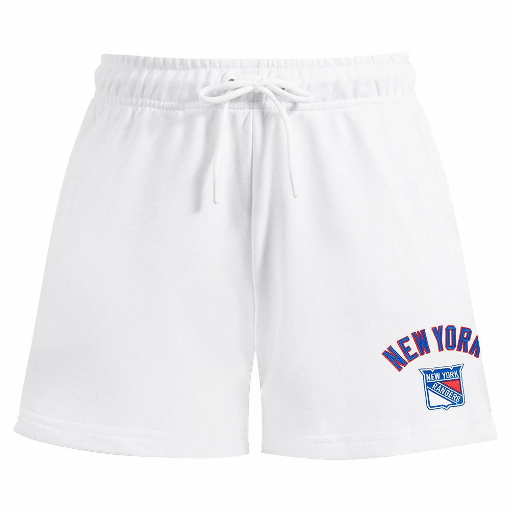 SHORTS DE ALGODN NHL NEW YORK RANGERS CLASSIC CHENILLE PARA MUJER