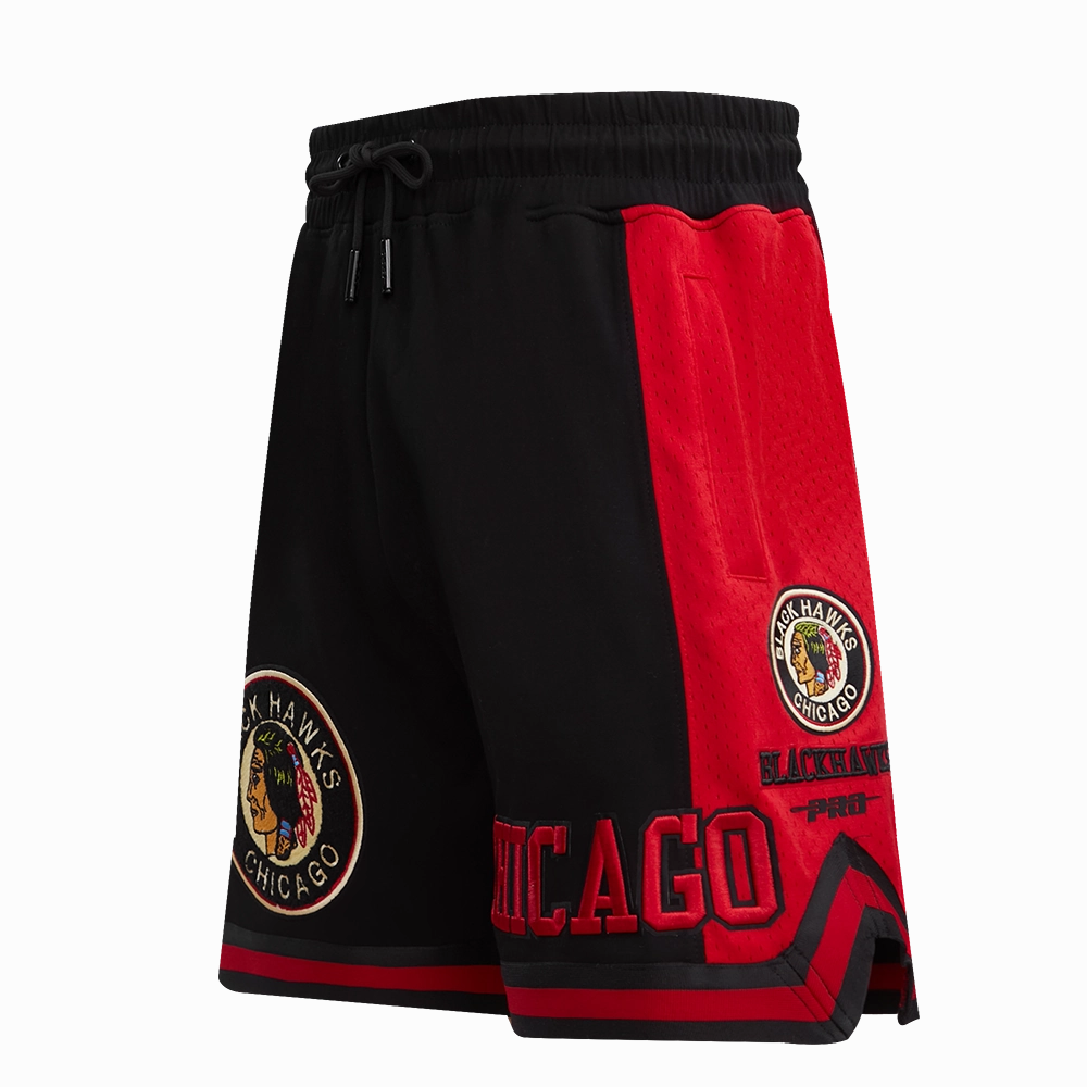 SHORTS DE BASQUETBOL NHL CHICAGO BLACKHAWKS RETRO CLASSICS