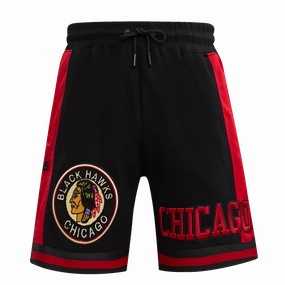 SHORTS DE BASQUETBOL NHL CHICAGO BLACKHAWKS RETRO CLASSICS
